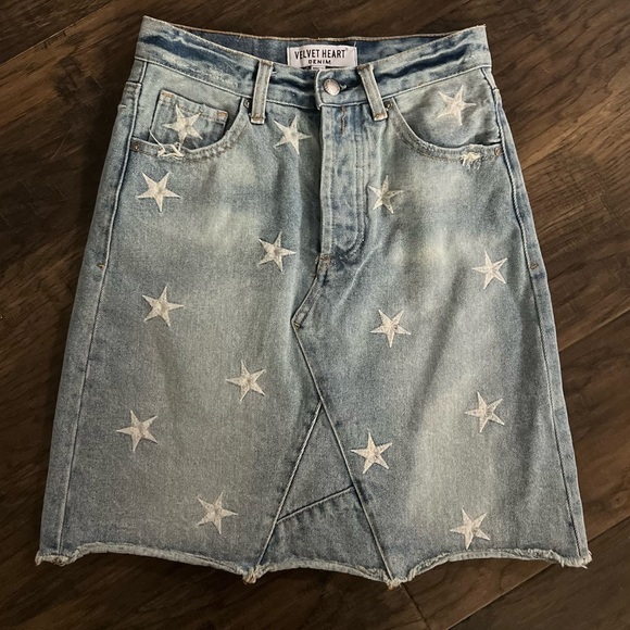 VELVET Heart Yelena Classic Fit Star Skirt vintage! - Picture 4 of 9